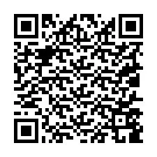 Kode QR untuk nomor Telepon +19017589358