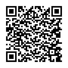 QR-koodi puhelinnumerolle +19017589362