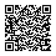 QR-koodi puhelinnumerolle +19017611882