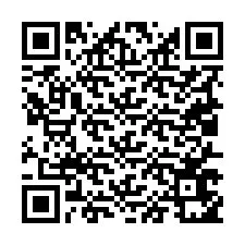 Código QR para número de teléfono +19017651766