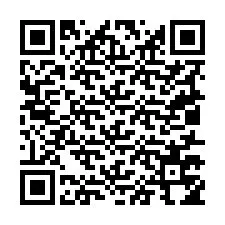 Código QR para número de teléfono +19017754584