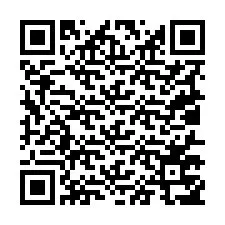 QR код за телефонен номер +19017757748