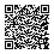 Código QR para número de teléfono +19017944018