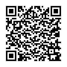 Código QR para número de telefone +19019381608