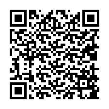 Código QR para número de teléfono +19019585642