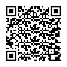 QR код за телефонен номер +19022000014