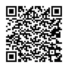 QR kód a telefonszámhoz +19022356407