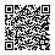 QR kód a telefonszámhoz +19022358249