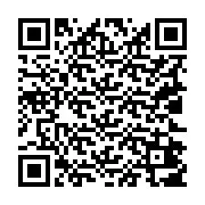 QR-код для номера телефона +19022407018