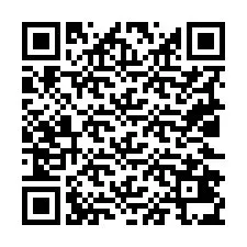 Código QR para número de teléfono +19022435189