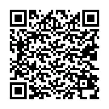 Código QR para número de teléfono +19022438467