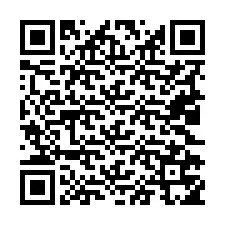 Kode QR untuk nomor Telepon +19022755137