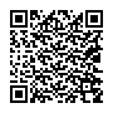 QR kód a telefonszámhoz +19022758659