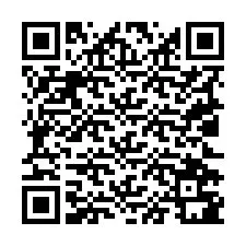 QR kód a telefonszámhoz +19022781718