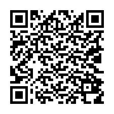 QR kód a telefonszámhoz +19022818638