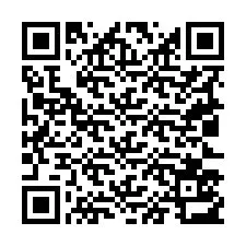 QR-code voor telefoonnummer +19023513714