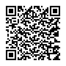 QR код за телефонен номер +19023514008