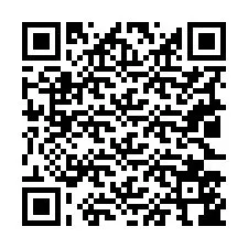 Código QR para número de teléfono +19023546725