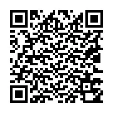 QR-koodi puhelinnumerolle +19023750519