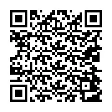 Código QR para número de teléfono +19024403487