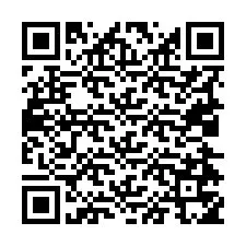 QR kód a telefonszámhoz +19024755183