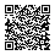 QR Code pour le numéro de téléphone +19024756003