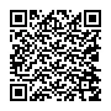 QR Code สำหรับหมายเลขโทรศัพท์ +19024756398