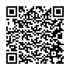 QR kód a telefonszámhoz +19024774795