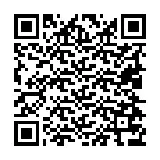 QR-koodi puhelinnumerolle +19024776197