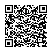 QR Code pour le numéro de téléphone +19024776256