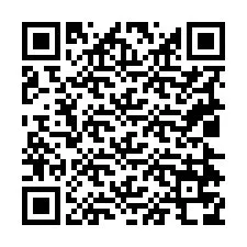 QR Code pour le numéro de téléphone +19024778411