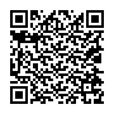 QR kód a telefonszámhoz +19024779989