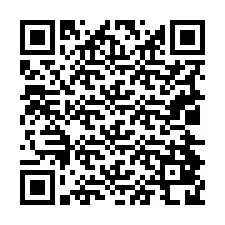 QR-Code für Telefonnummer +19024828285