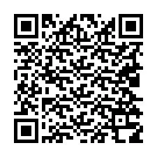 QR kód a telefonszámhoz +19025318676