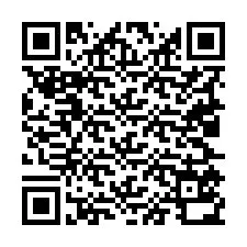 QR код за телефонен номер +19025530436