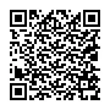 QR-koodi puhelinnumerolle +19025539558