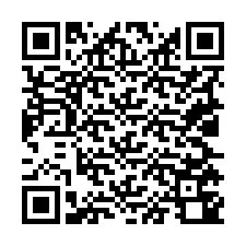 Kode QR untuk nomor Telepon +19025740339