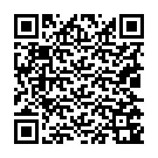 Kode QR untuk nomor Telepon +19025741195