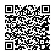 QR Code สำหรับหมายเลขโทรศัพท์ +19025742013