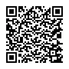 Código QR para número de telefone +19025743301