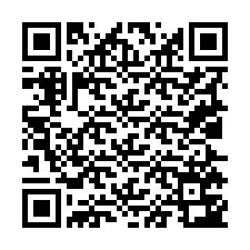 QR Code สำหรับหมายเลขโทรศัพท์ +19025743649