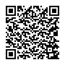 Kod QR dla numeru telefonu +19025743650