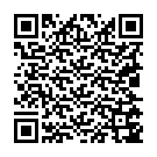 QR kód a telefonszámhoz +19025747094