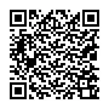 QR-code voor telefoonnummer +19025760345