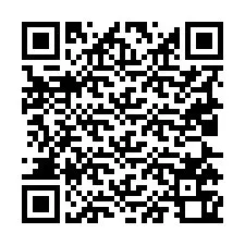 QR-koodi puhelinnumerolle +19025760706