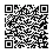 QR-Code für Telefonnummer +19025767541