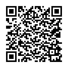 QR-Code für Telefonnummer +19025921249