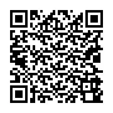 Código QR para número de telefone +19025940825