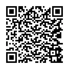 Código QR para número de teléfono +19025941838