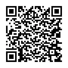 Kode QR untuk nomor Telepon +19026256345